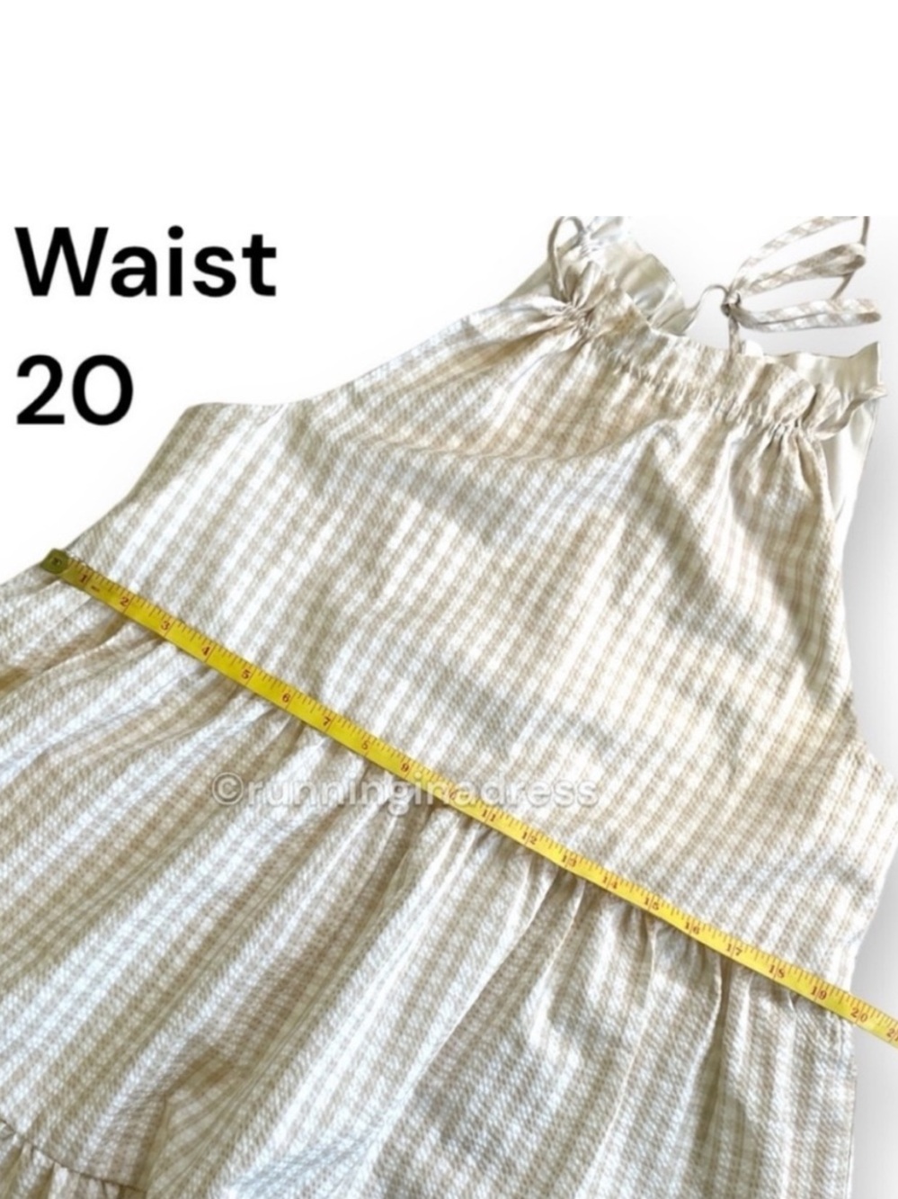 Antonio Melani Juanita Gingham Halter Babydoll Mini Dress 10 NWOT - Picture 11 of 15